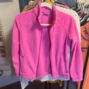 Columbia youth Pink Fleece Jacket